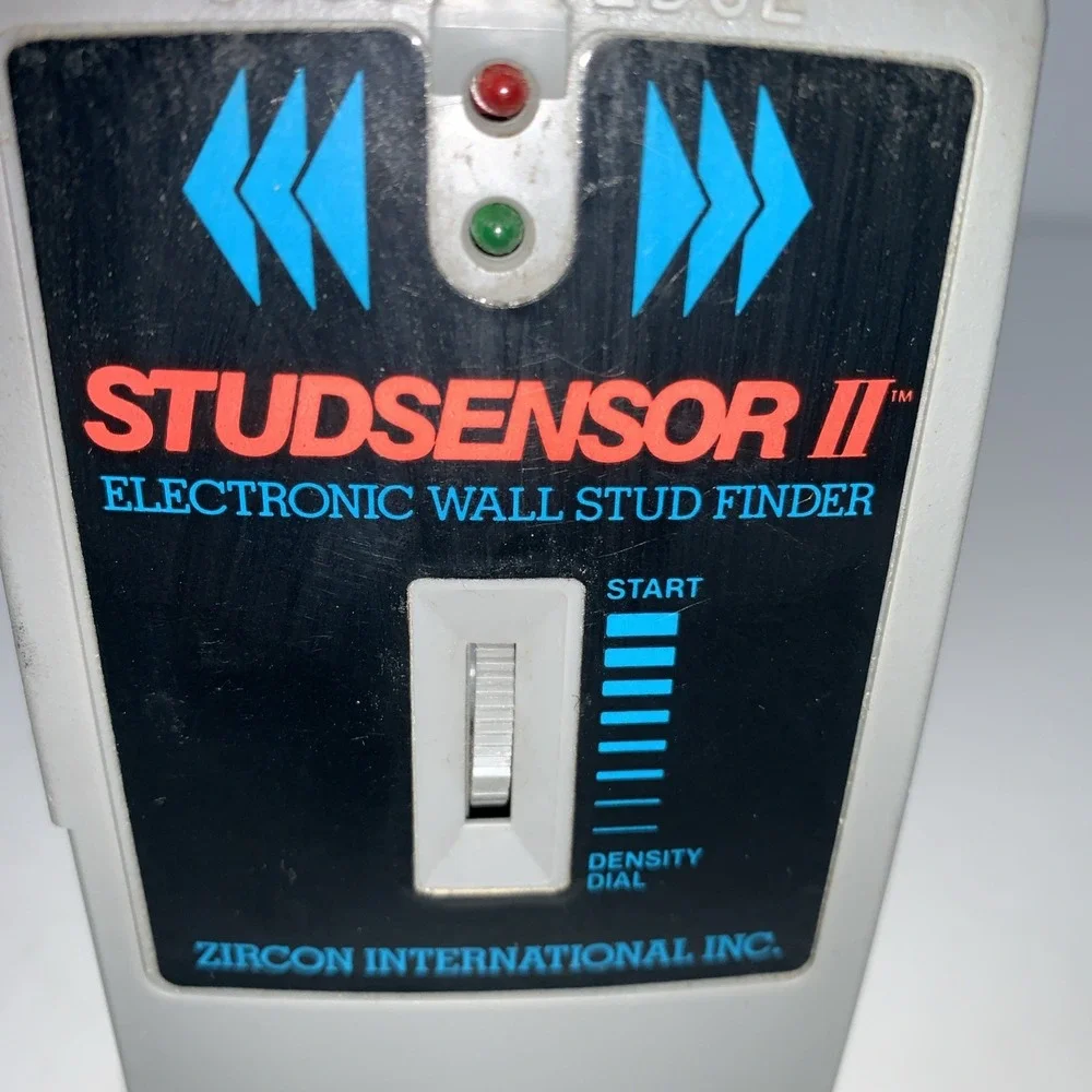 Vintage Zircon StudSensor 2‎ Electronic Wall Stud Finder Works II Working Tested
